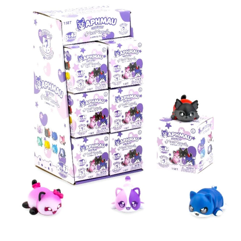 Set-12⚡️NEW Aphmau MeeMeow Mystery Figures-series 5 Full Display Case + 12 Boxes